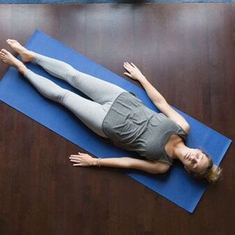 shavasana causes thoracic osteochondrosis